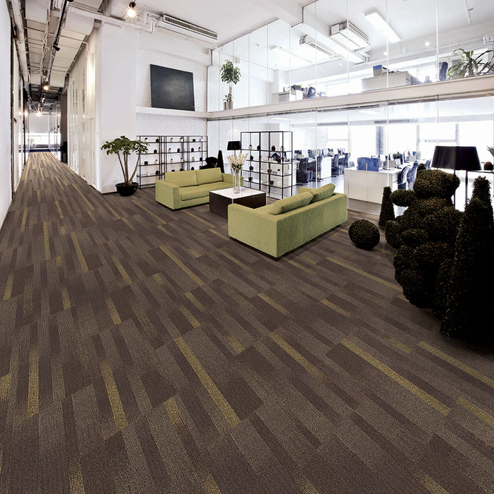 Next Floors Continuum Coffee 20" x 40" Carpet Tile