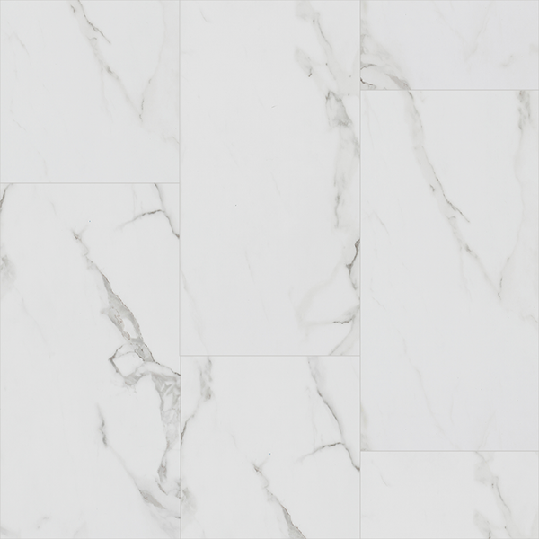 Calacatta White SPC Vinyl Tile