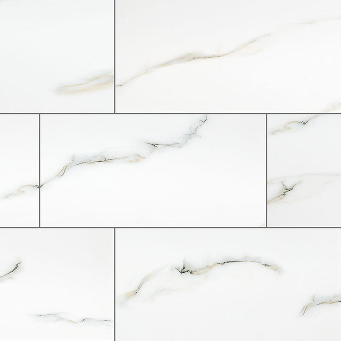 MSI Surfaces Aria Bianco Porcelain Tile