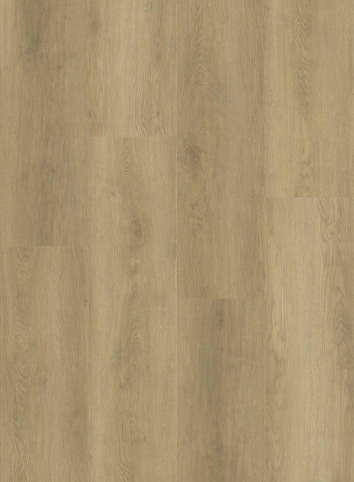 Canadian Standard Arno Evion 9 waterproof WPC vinyl flooring featuring wide wood-look planks with realistic natural grain detailing