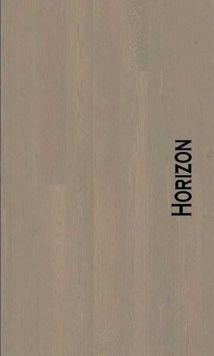 Canadian Standard BOEN Live Pure Horizon Oak engineered hardwood flooring featuring 5.4-inch wide planks and authentic oak grain