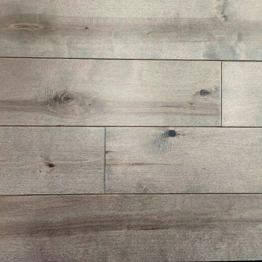 Canadian Standard Brand Coverings Kingsport Maple solid hardwood featuring arc-sawn distressed surface detail