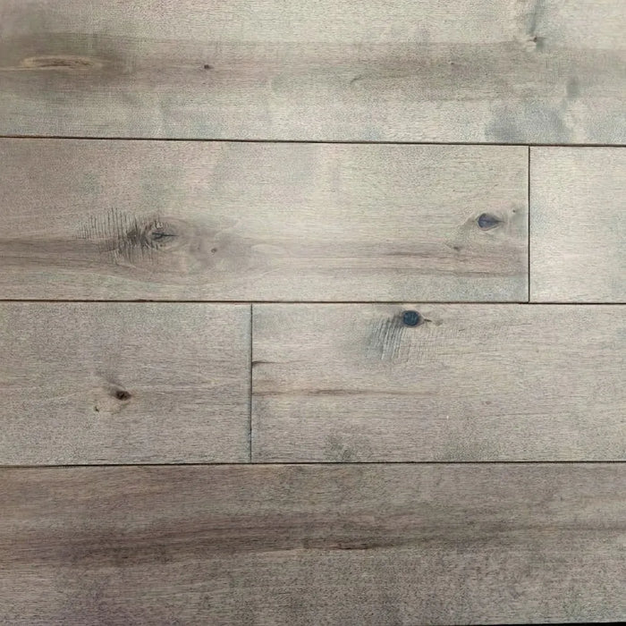 Canadian Standard Brand Coverings Kingsport Maple solid hardwood featuring arc-sawn distressed surface detail