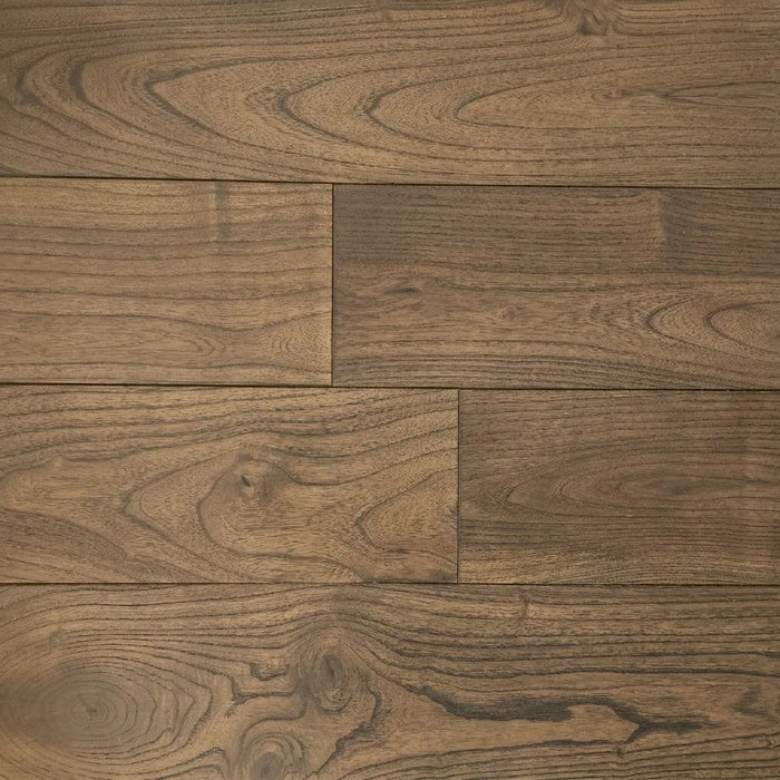 Canadian Standard Brand Coverings Rowan Teak solid hardwood featuring 4.75-inch wide planks with natural wirebrushed grain