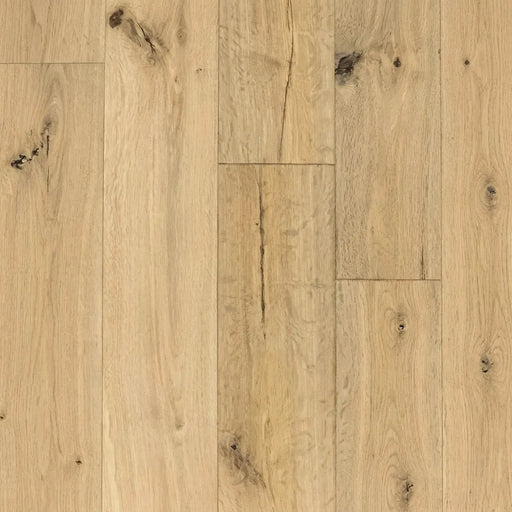 Canadian Standard Brand Coverings Smoked Expose Oak solid hardwood featuring 5-inch wide planks with textured smoked-stain wood grain