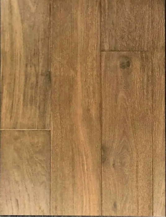 Canadian Standard Brand Surfaces Park Avenue Oak engineered hardwood flooring featuring 6-inch wide planks with handscraped and wirebrushed texture