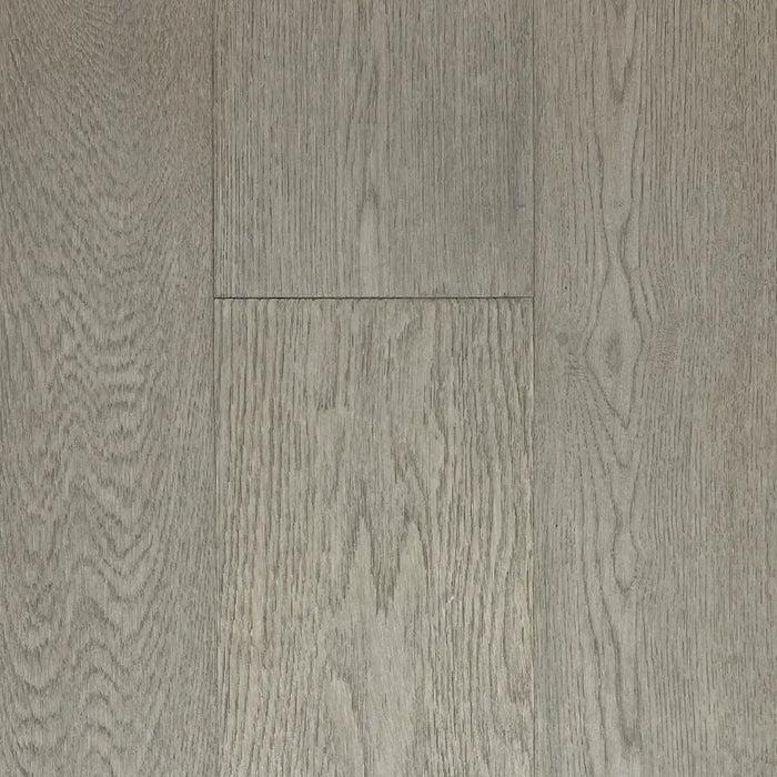 Canadian Standard Brand Surfaces Wesley Oak engineered hardwood flooring featuring 6-inch wide planks with handscraped and wirebrushed texture