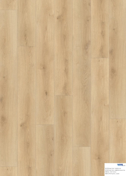 Canadian Standard Noa Evion 9 waterproof WPC vinyl flooring featuring wide wood-look planks with realistic natural grain detailing