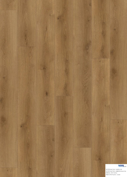 Canadian Standard Ruvo Evion 9 waterproof WPC vinyl flooring featuring wide wood-look planks with realistic natural grain detailing