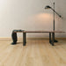 Canadian Standard Inhaus Elandura Gilmour 5mm waterproof rigid core vinyl flooring featuring light blonde wood-look grain with light tonal variation in a room scene