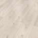 Canadian Standard Inhaus Elandura Seaside 5mm waterproof rigid core vinyl flooring featuring light white-toned wood grain with subtle tonal variation plank details closeup