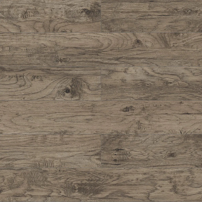 Canadian Standard Inhaus Inspiration Lamdura Folkstone 8mm water-resistant laminate flooring with handscraped embossed-in-register wood-grain texture