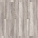 Canadian Standard Inhaus Inspiration Lamdura Oak Light Grey 10mm water-resistant laminate flooring with light grey oak-look grain and attached acoustic pad plank layout