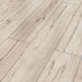 Canadian Standard Inhaus Inspiration Lamdura Sedgwick 10mm water-resistant laminate flooring featuring natural wood-look grain and 2mm attached pad plank details