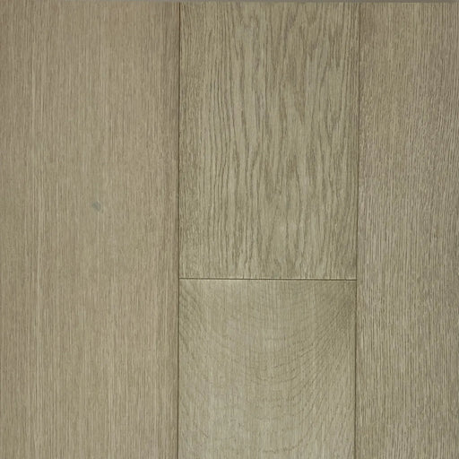 Canadian Standard Origins Grayson European Oak engineered hardwood flooring featuring 7.5-inch wide planks and natural wirebrushed wood grain texture