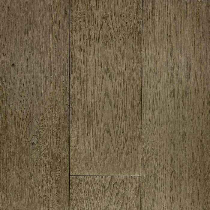 Canadian Standard Origins Greysmith Hickory engineered hardwood featuring wirebrushed grain texture