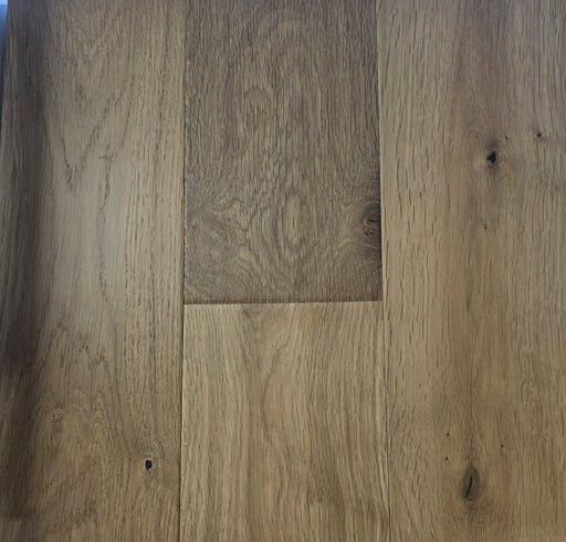 Canadian Standard Origins Nashville Oak engineered hardwood with 6.5-inch wide planks and a smoked stain finish