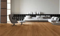 Canadian Standard Origins XL Hudson Oak engineered hardwood flooring featuring 7.5-inch wide planks with handscraped and wirebrushed texture in a living room