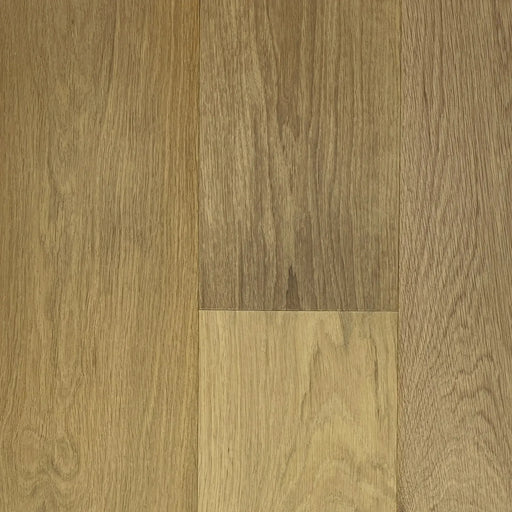 Canadian Standard Origins XL Leah (Smoked) Oak engineered hardwood flooring featuring 7.5-inch wide planks with wirebrushed texture
