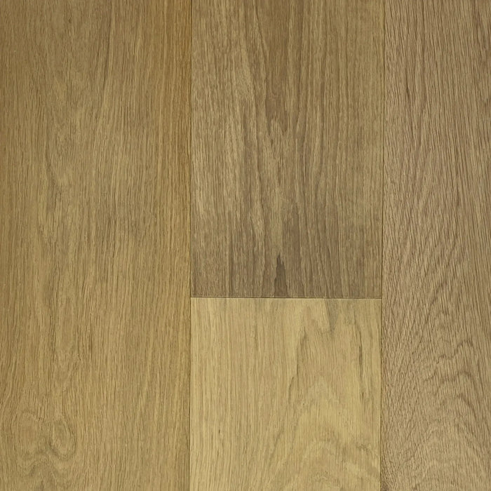 Canadian Standard Origins XL Leah (Smoked) Oak engineered hardwood flooring featuring 7.5-inch wide planks with wirebrushed texture