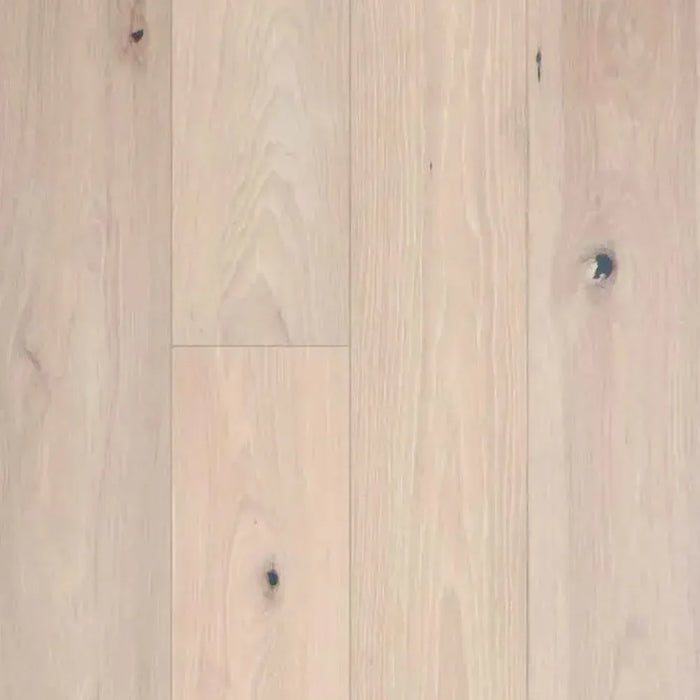 Canadian Standard Origins XL Thatcher American Hickory engineered hardwood flooring featuring 7.5-inch wide planks with natural wood grain and wirebrushed texture