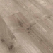 Canadian Standard Ridgecrest Laurel Ridge 8mm waterproof laminate flooring with 7.72-inch-wide planks, matte finish and distinctive wood-look grain plank detail closeup
