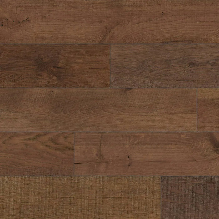 Canadian Standard SONO Eclipse Liberty Oak flooring featuring 8-inch wide wood-look planks with realistic oak grain