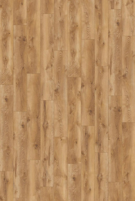 Canadian Standard SONO Eclipse Sandhill Oak flooring featuring 8-inch wide planks with realistic oak-inspired grain plank overview