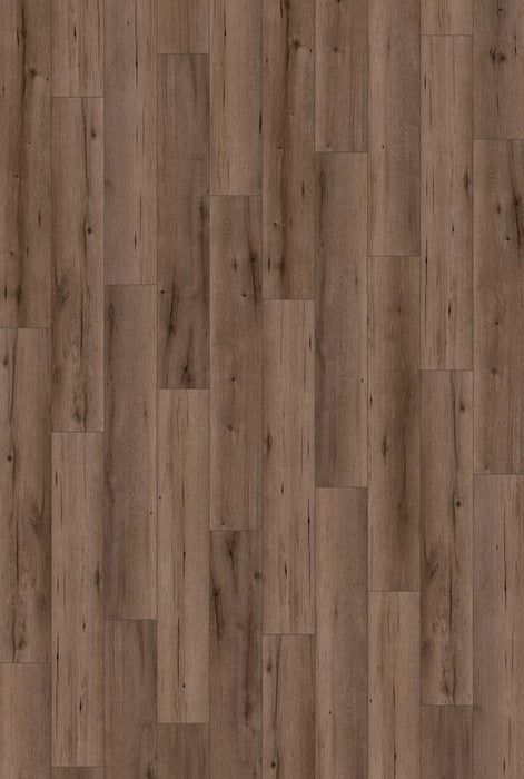 Canadian Standard SONO Eclipse Sheridan Bay Oak flooring featuring 8-inch wide planks with realistic oak wood-grain texture plank overview