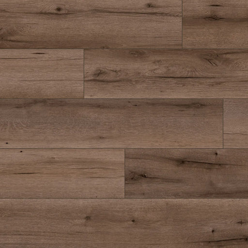 Canadian Standard SONO Eclipse Sheridan Bay Oak flooring featuring 8-inch wide planks with realistic oak wood-grain texture