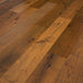 Canadian Standard SONO Eclipse Tobacco Oak flooring featuring 8-inch wide planks with realistic oak-inspired grain detail closeup