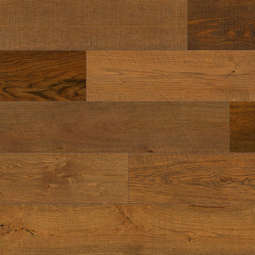 Canadian Standard SONO Eclipse Tobacco Oak flooring featuring 8-inch wide planks with realistic oak-inspired grain