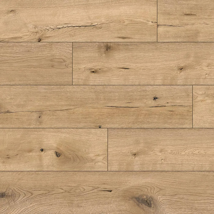 Canadian Standard SONO Eclipse Trimble White Oak flooring featuring 8-inch wide planks with white oak-inspired wood grain
