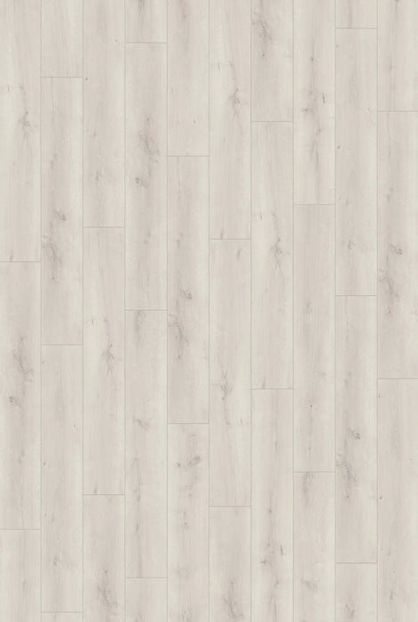 Canadian Standard SONO Eclipse Winter Oak flooring featuring 8-inch wide planks with natural oak-look wood grain plank layout