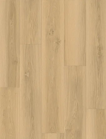 Canadian Standard Eddi Vanntett Plus 7mm waterproof SPC luxury vinyl plank flooring featuring wide wood-look planks with realistic textured grain and a matte finish