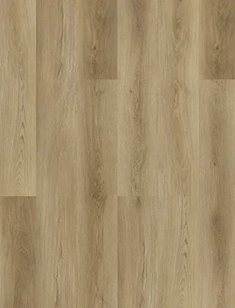 Canadian Standard Lesley Vanntett Plus 7mm waterproof SPC luxury vinyl plank flooring featuring wide wood-look planks with realistic textured grain and a matte finish
