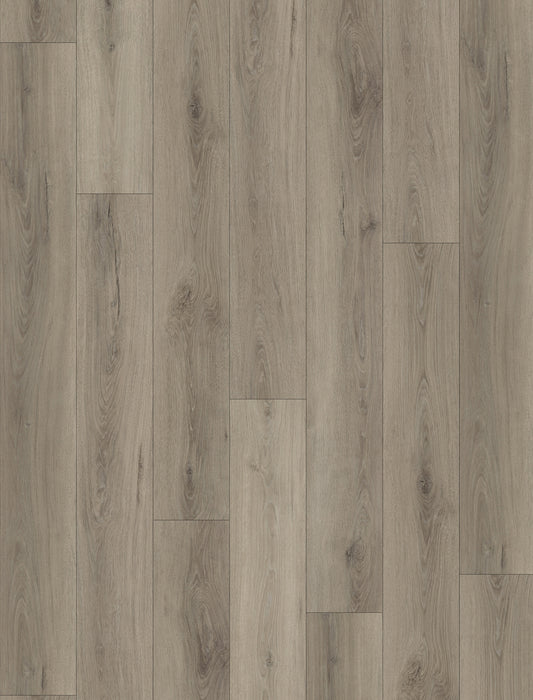 Canadian Standard Nadine Vanntett Plus 7mm waterproof SPC luxury vinyl plank flooring featuring wide wood-look planks with realistic textured grain and a matte finish