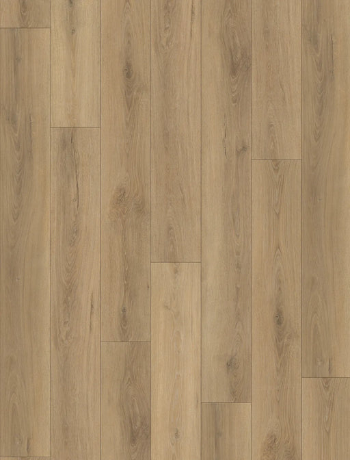 Canadian Standard Percy Vanntett Plus 7mm waterproof SPC luxury vinyl plank flooring featuring wide wood-look planks with realistic textured grain and a matte finish