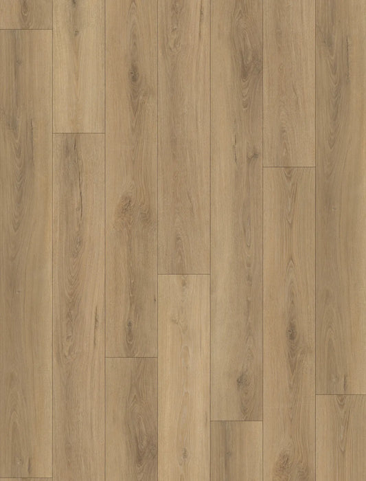 Canadian Standard Percy Vanntett Plus 7mm waterproof SPC luxury vinyl plank flooring featuring wide wood-look planks with realistic textured grain and a matte finish