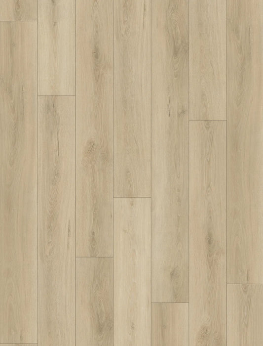 Canadian Standard Phoebe Vanntett Plus 7mm waterproof SPC luxury vinyl plank flooring featuring wide wood-look planks with realistic textured grain and a matte finish