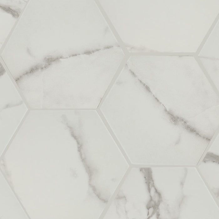 MSI Surfaces Hexley Marbello Hexagon Porcelain Tile