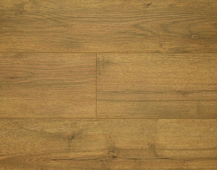 NAF AquaPlus Gold Dupont 7mm waterproof rigid core vinyl plank flooring with realistic wood grain and deep-textured finish