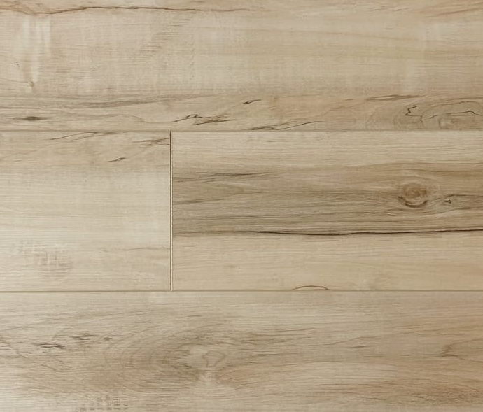 NAF AquaPlus Gold Lakeshore 7mm waterproof rigid core vinyl plank flooring with realistic wood grain and deep-textured finish