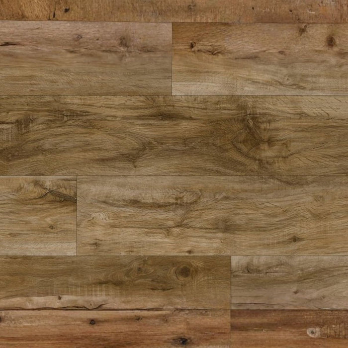 NAF AquaPlus Select Chaplin 7mm waterproof rigid core vinyl plank flooring with realistic wood grain and deep-textured finish
