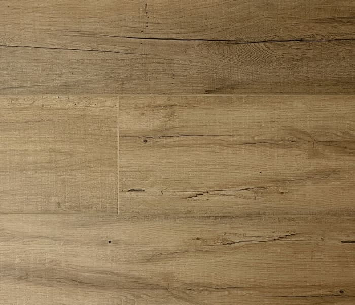 NAF AquaPlus Select Deerhurst 7mm waterproof rigid core vinyl plank flooring with realistic wood grain and deep-textured finish