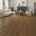 NAF Bianca 12mm waterproof laminate PLUS flooring with realistic 4D wood texture and wide 9.3-inch laminate planks in a living room