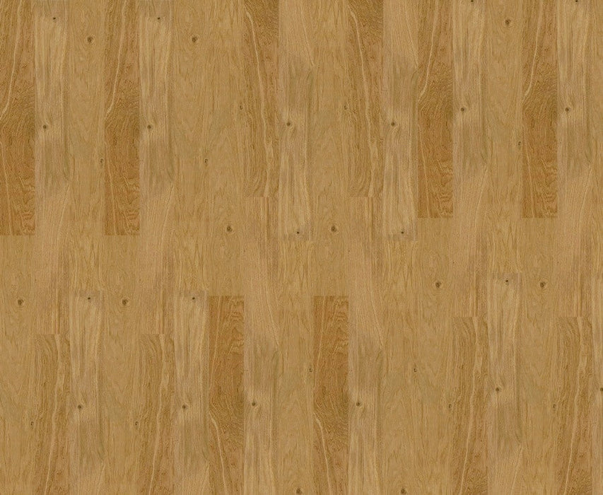 NAF Golden 12mm European Oak engineered hardwood flooring with natural oak grain and a textured wirebrushed finish plank layout overview