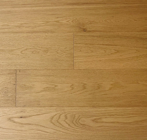 NAF Golden 12mm European Oak engineered hardwood flooring with natural oak grain and a textured wirebrushed finish
