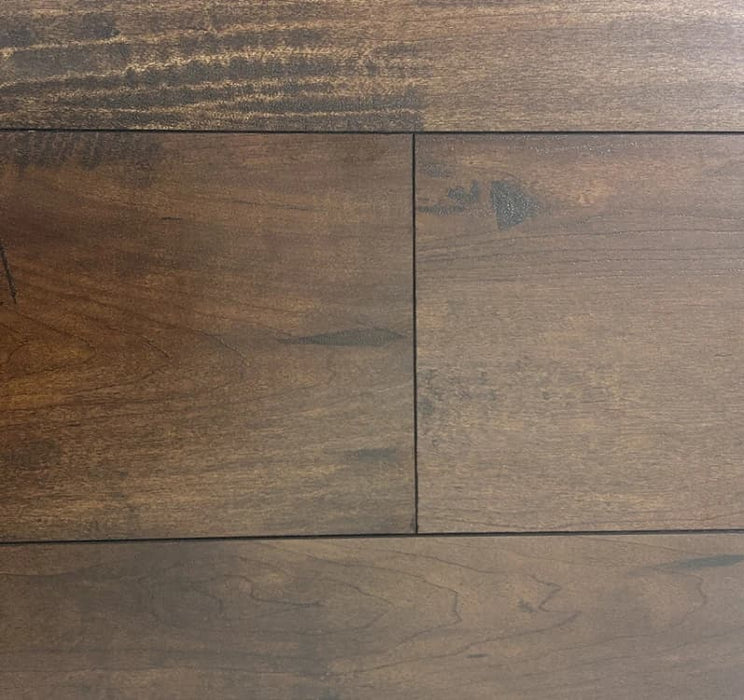 NAF Heritage Maple 14mm waterproof laminate flooring featuring 7.7-inch wood-look planks with a realistic 4D textured finish