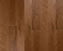 NAF Latte Maple engineered hardwood flooring featuring 6.5-inch planks with natural maple grain and a handscraped surface plank layout overview